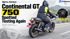Upcoming Royal Enfield Continental GT 750 Spotted Testing Again